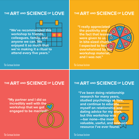 Testimonials for The Art & Science of Love Couples Workshop