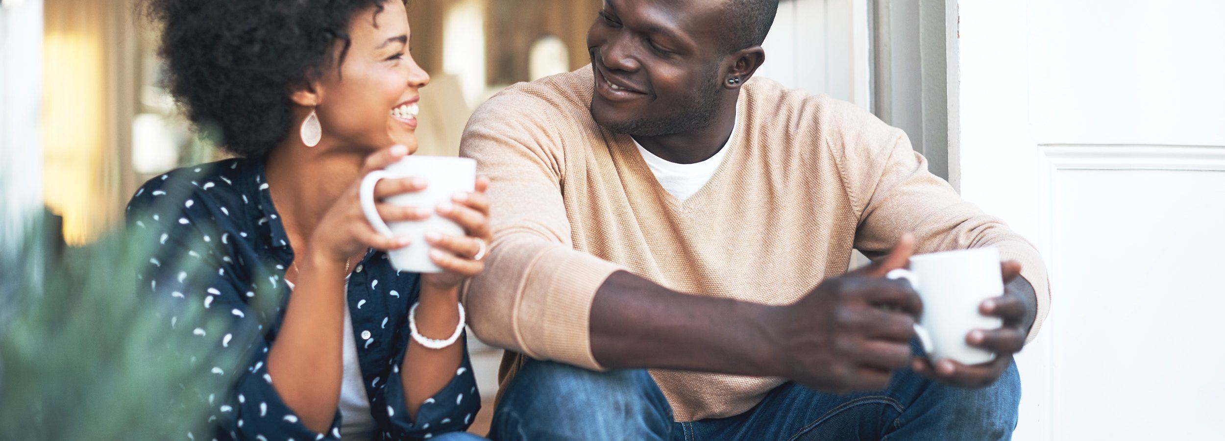 Photo of Couple Drinking coffee