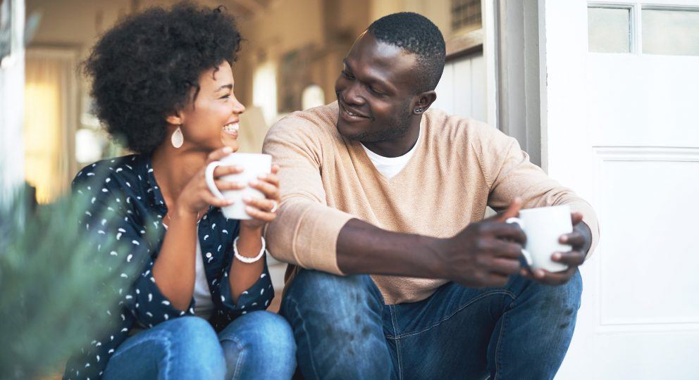 Photo of Couple Drinking coffee