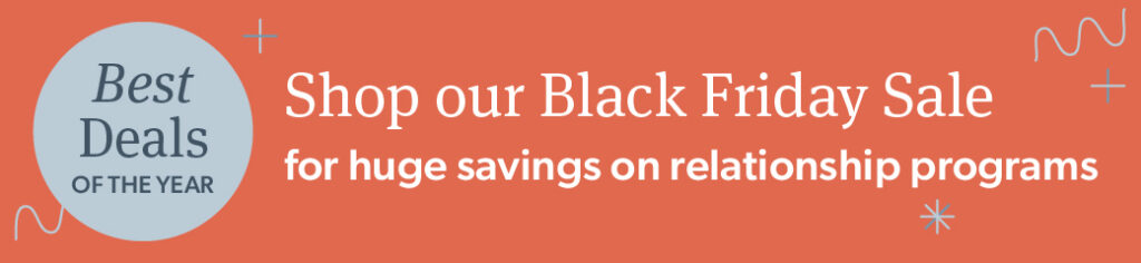 Shop Gottman Black Friday sale for Couples