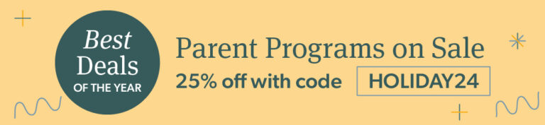 November 2024 Best Deals Holiday Sale Parents Banner Parents Programs on sale.