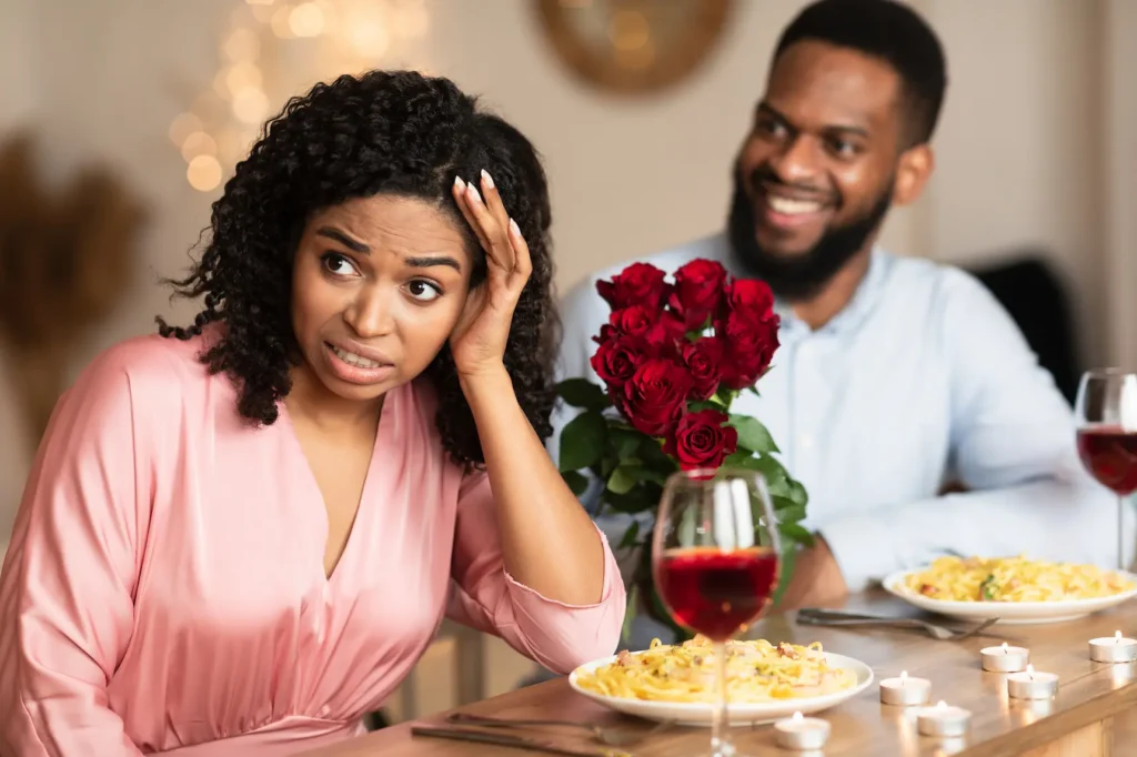 Woman does not like celebrating Valentine's Day