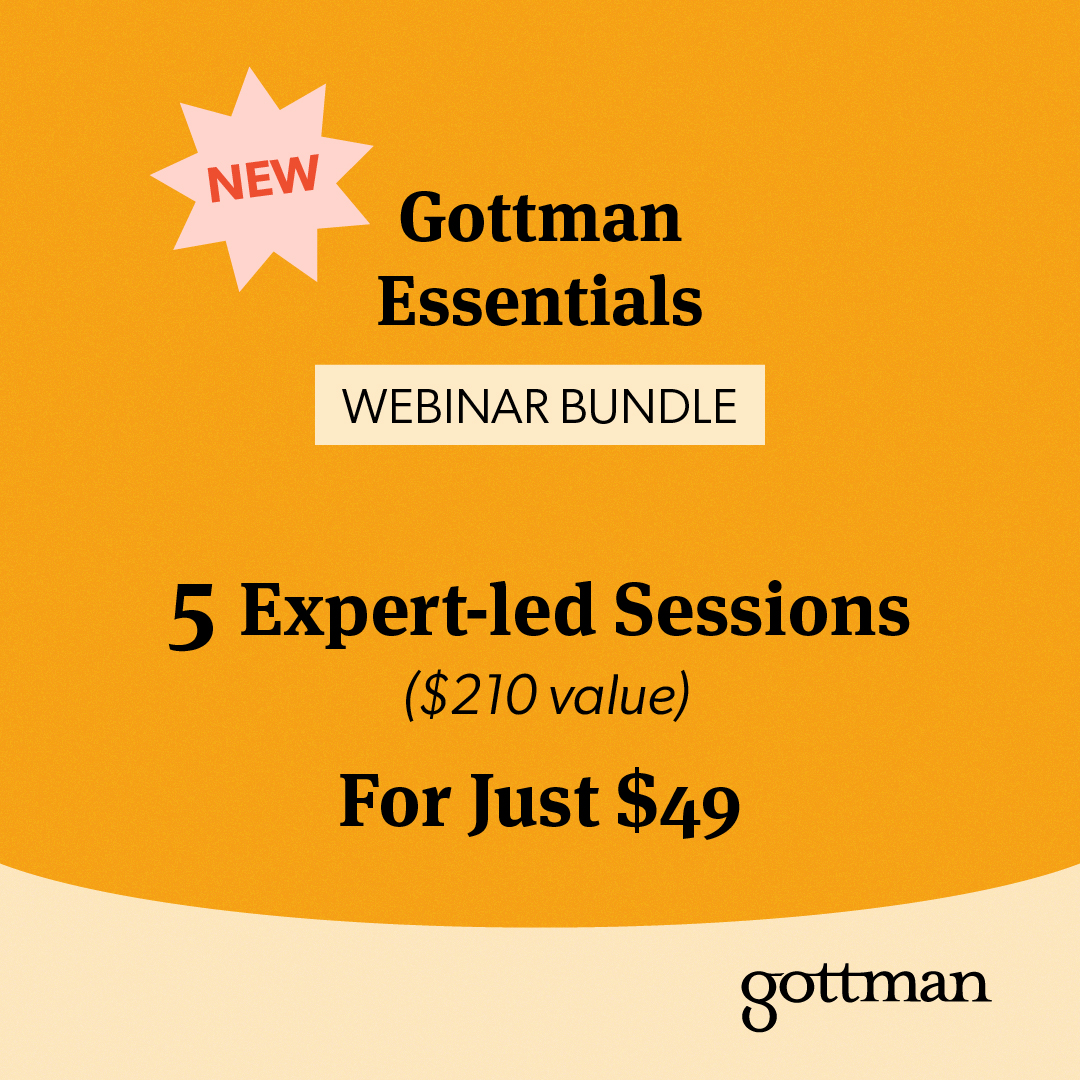 Gottman Essentials Webinar Bundle Image